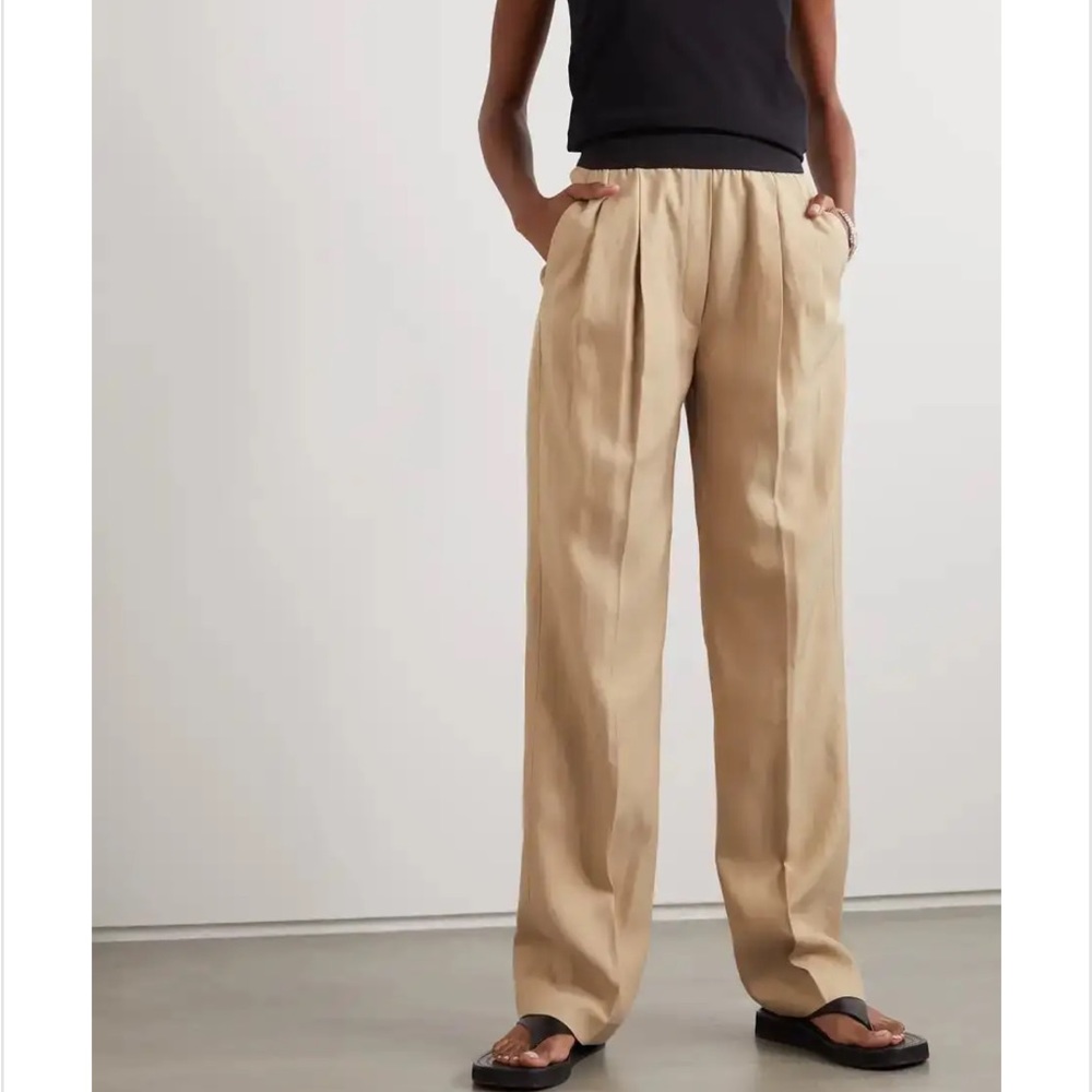 Loulou Studio Takaroa Trousers Size S
